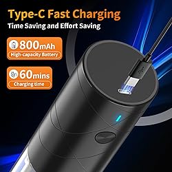 2Pack Electric Salt and Pepper Grinder Set USB