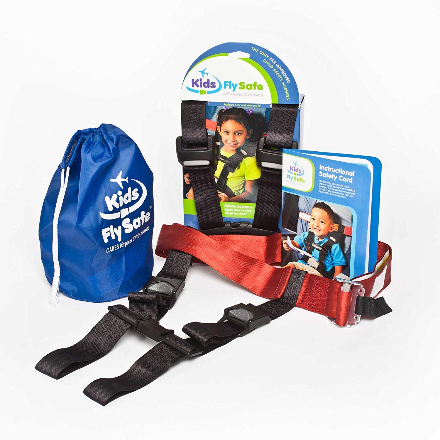 Child Airplane Travel Harness Cares Safety Restraint System The