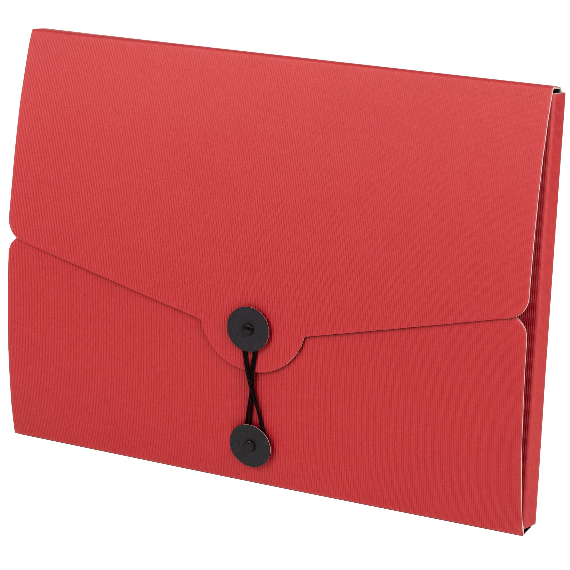 S.O.H.O. 1529452362 A4 Folder with Elastic Closure - Red