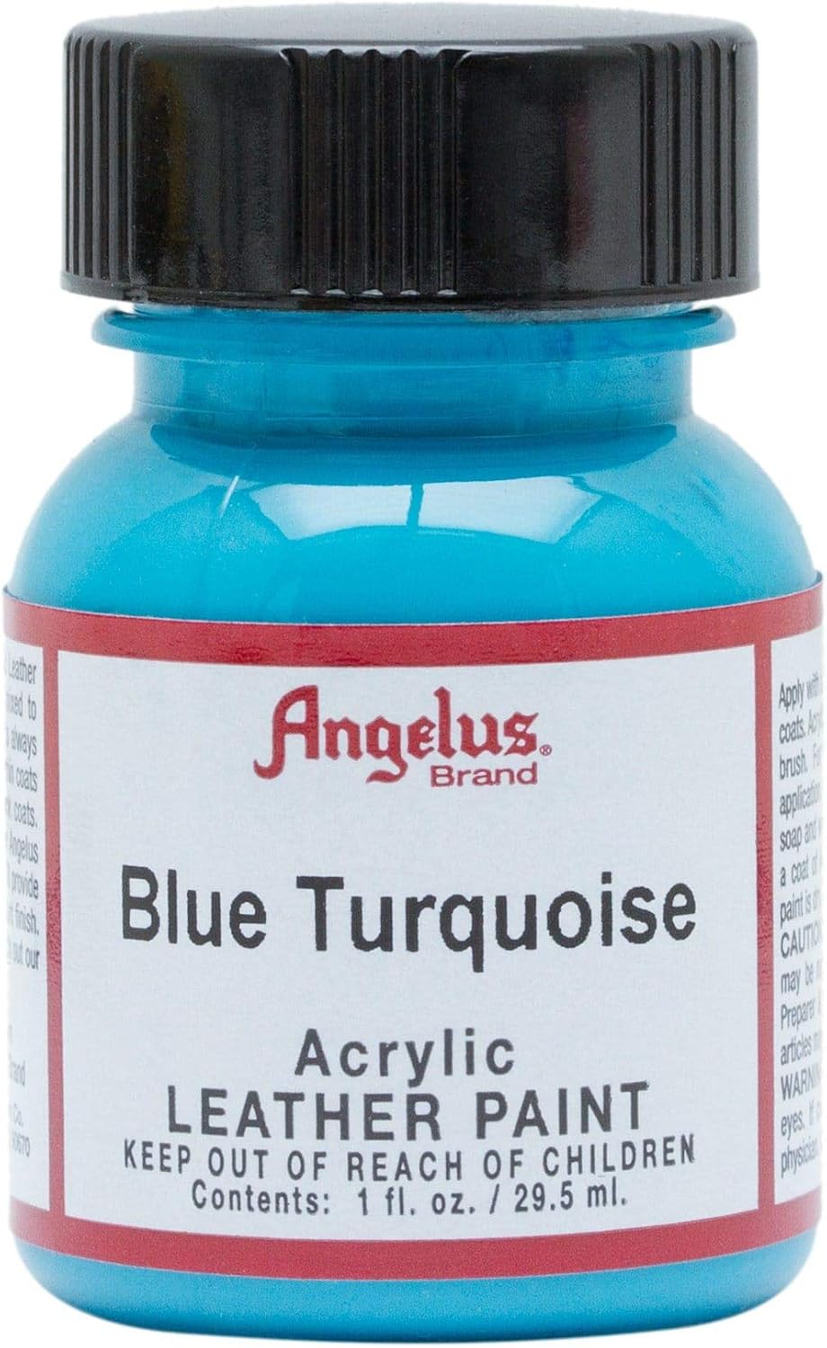 Angelus Leather Paint 1 Oz Blue Turquoise, 29.5 ml (Pack of 1)