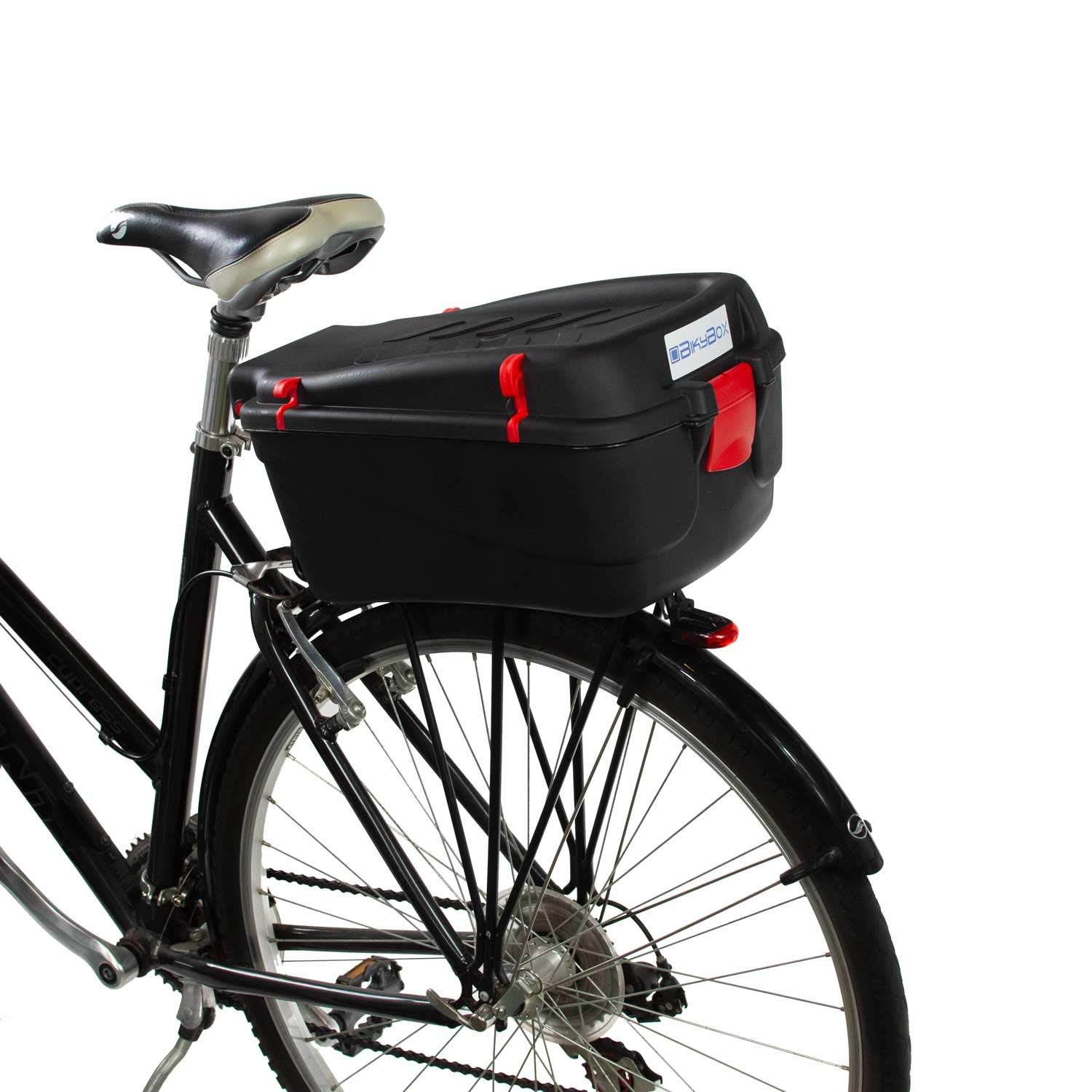 BikyBox Top Case Box Bicycle (Black, Large) Amazon.co.uk Sports & Outdoors