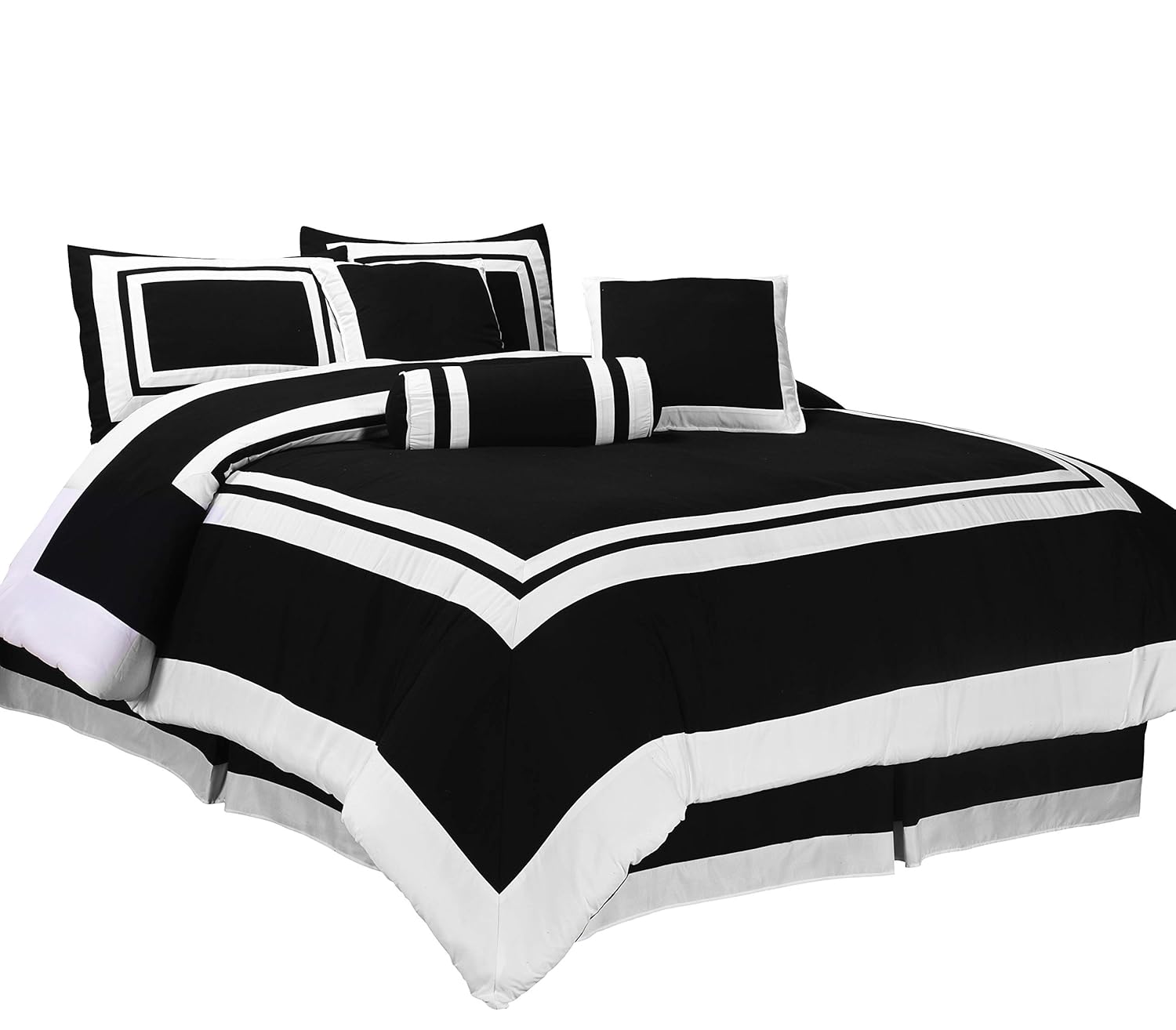 Green Living Group Inc Chezmoi Collection 7 Pieces Caprice Black