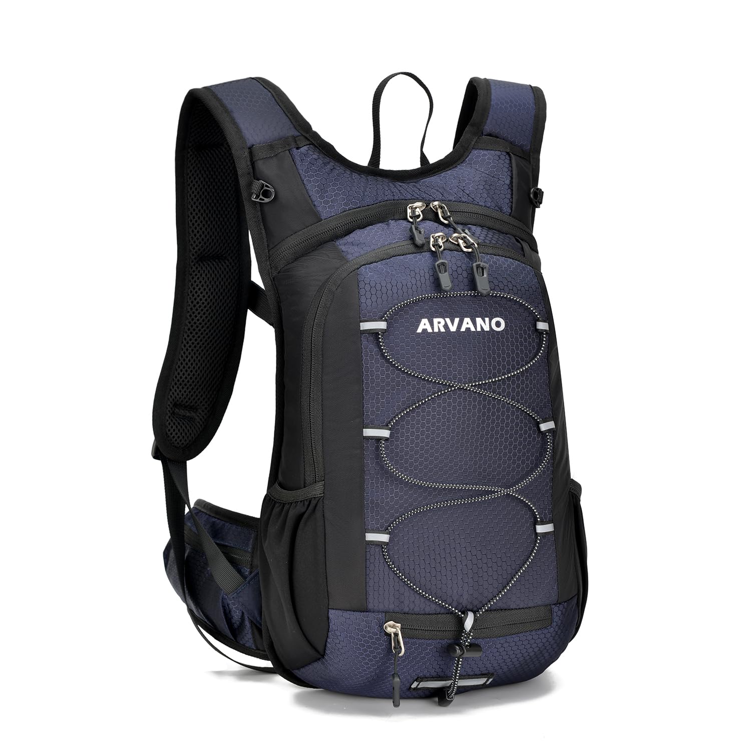 Arvano Lightweight Cycling Backpack Running Backpack With Insulated Compartment, Small Backpack for Hiking, Mountain Biking, Skiing, Rucksack Gift for Men Women (Arctic Blue)