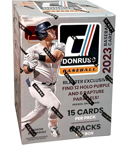 Amazon.com: 2024 Panini Donruss Baseball Blaster Box Sealed