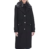 Andrew Marc Women's Classic Single-breasted Military-inspired Wool Trench Coat