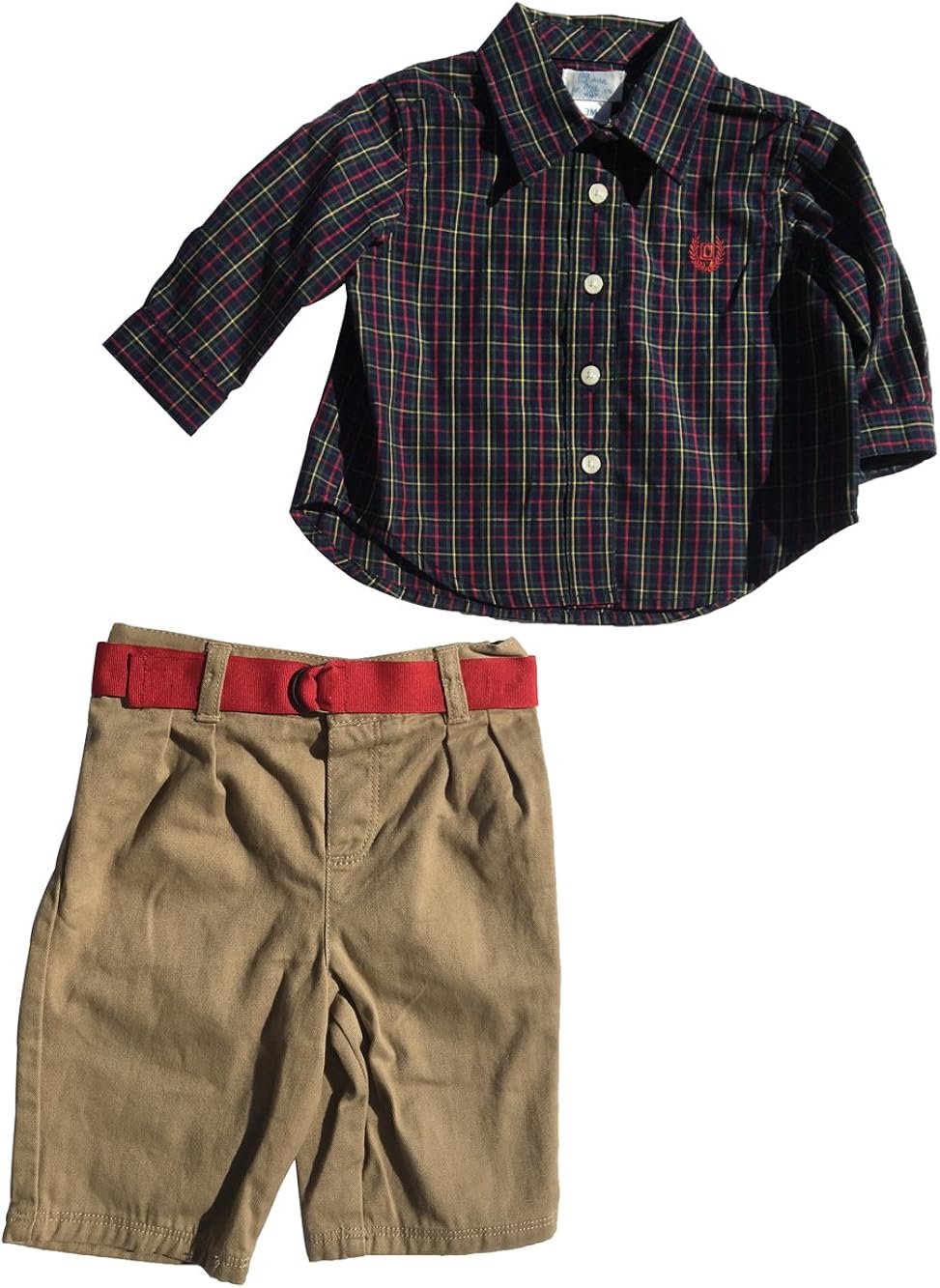 baby boy navy chinos