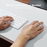 Aothia XL Desk Pad 122x43cm PU Leather Anti-Slip Waterproof Blotter Grey view 2