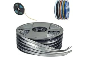 Caulk Tape 0.3" x 20' Waterproof Self-Adhesive Caulking Tape Strip, for Toilet Sealer, Around Toilet Base, Kitchen, Bathroom,