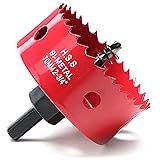 2-3/4 Inch Hole Saw for Wood, 70mm HSS BI-Metal