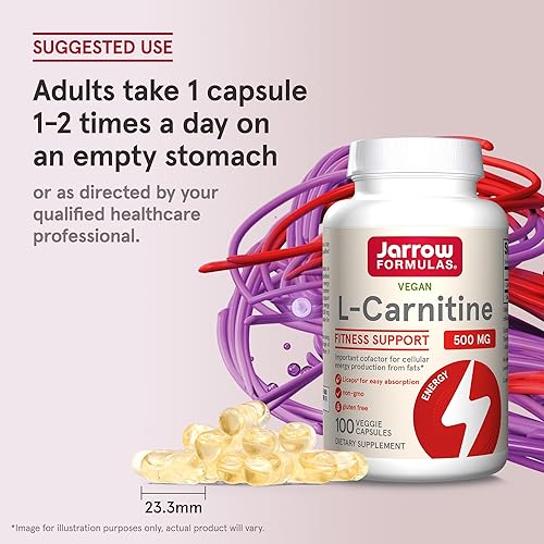 jarrow formulas l carnitine 500 Jarrow Formulas Acetyl L-Carnitine 500mg 60 pcs • Price »