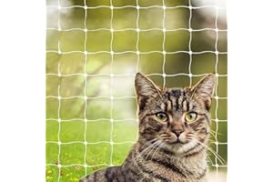 AZURE CANTARA Cat Balcony Net 10x26ft Anti-Fall Fence Net Dog Fence Nets,Small Patio for Apartment Balcony Protection for Balcony Window Stairs Netting