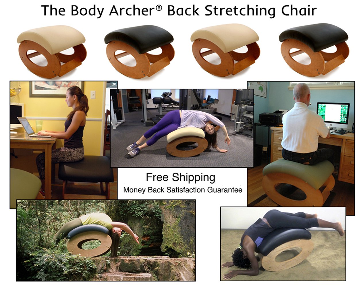 The Body Archer Back Stretching Chair The Ultimate Back Pain Relief
