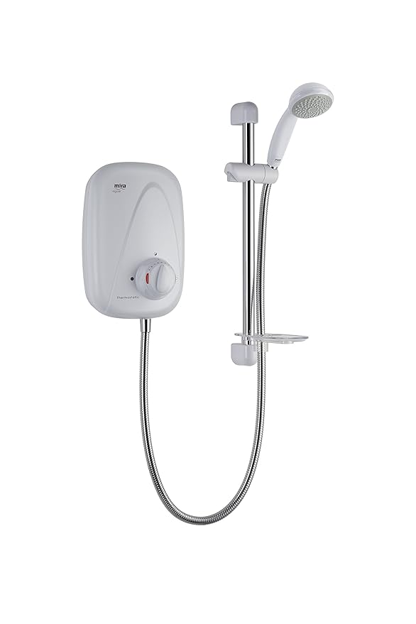 Mira Showers 1.1532.353 Vigour Thermostatic Power Shower, White Amazon
