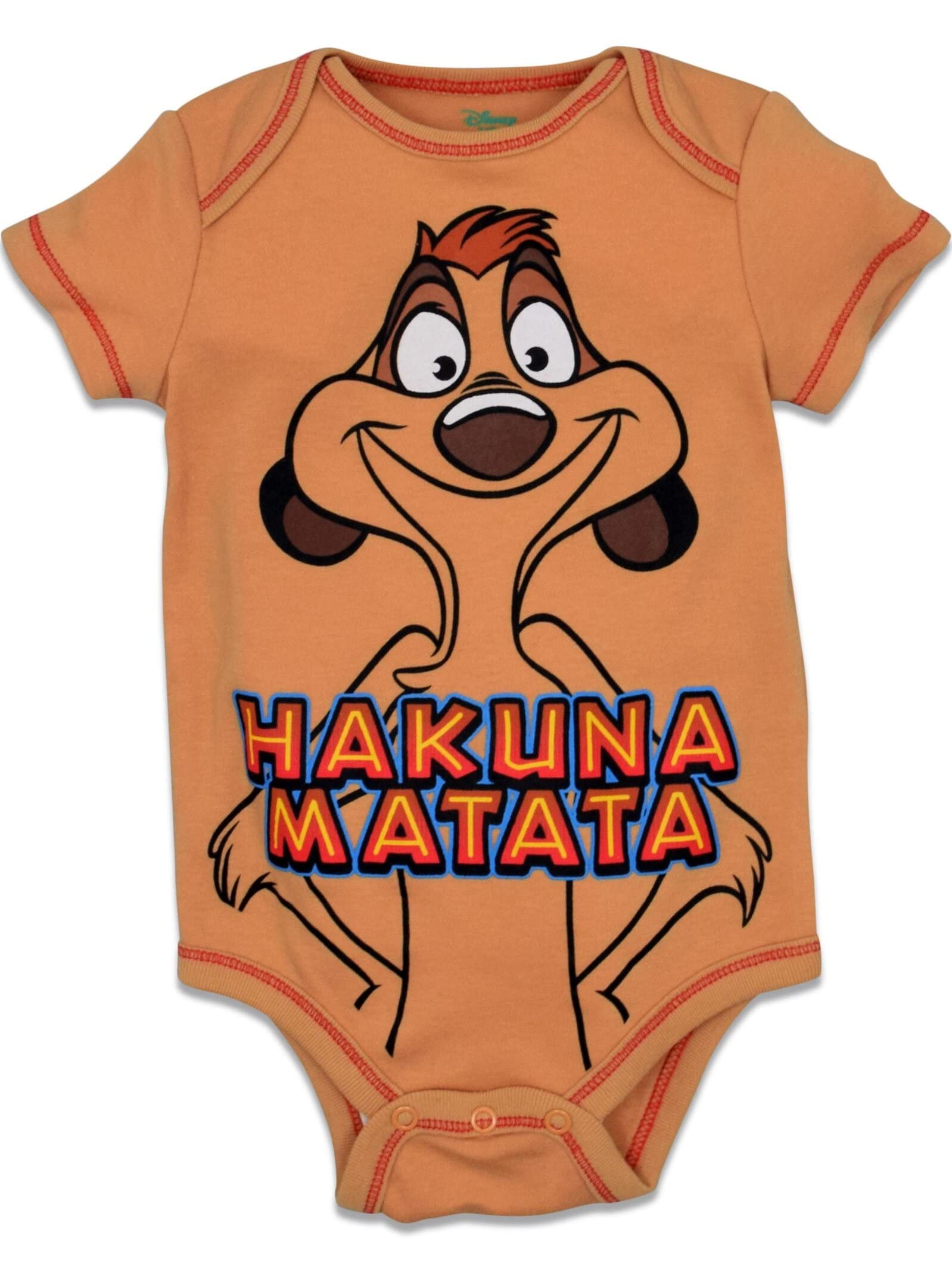 Disney Baby 5 Pack Bodysuits Newborn to Infant Sizes (Newborn - 24 Months)