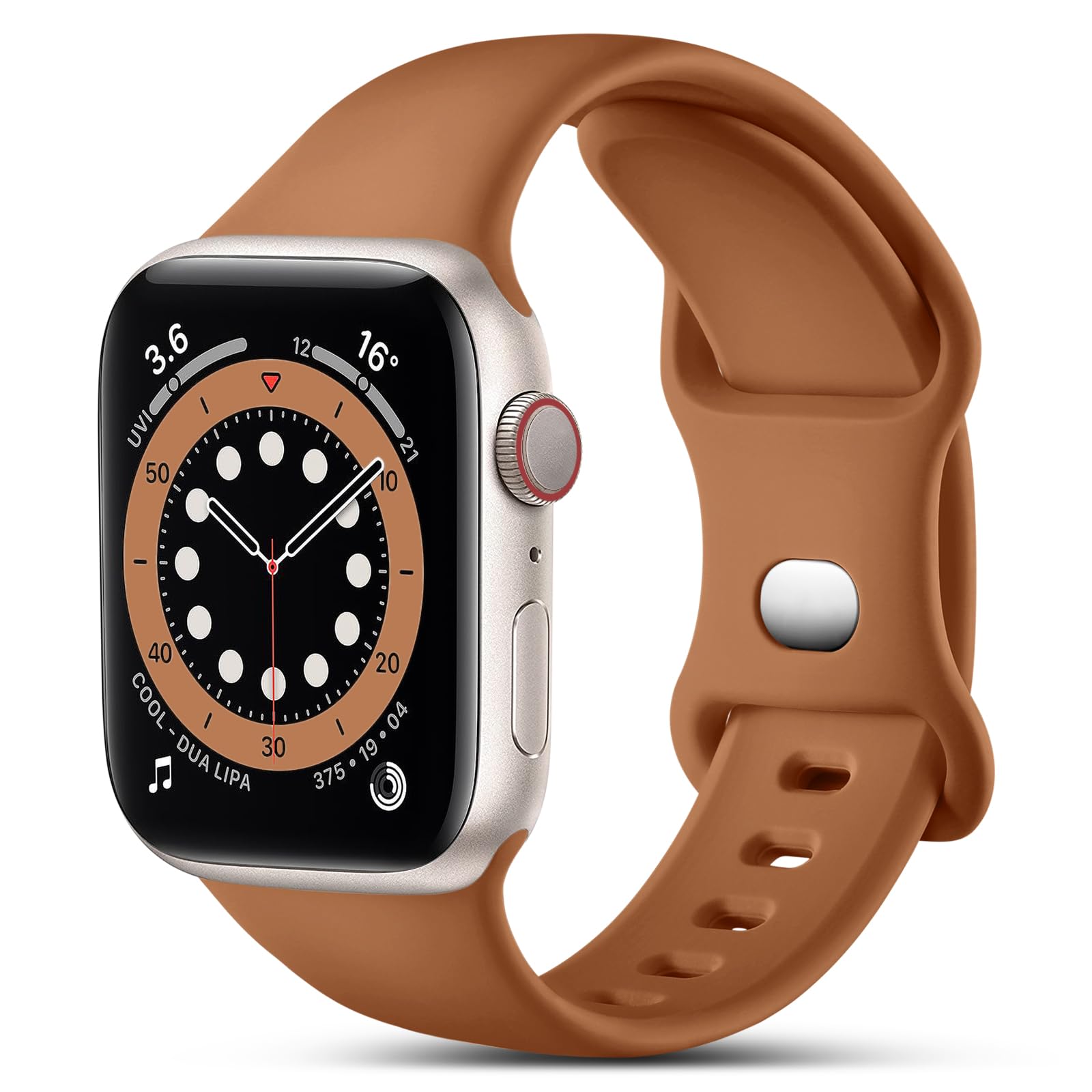 CeMiKa Compatible with Apple Watch Strap 44mm 42mm 45mm 46mm 49mm, Soft Silicone Sport Band Replacement Straps for iWatch Strap Series 11 10 9 8 7 6 5 4 3 2 1 SE SE3, Women Men