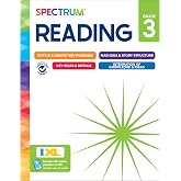 Spectrum Reading 3rd Grade Workbooks, Activity Book Covering Nonfiction and Fiction Passages, Story Structure, Identifying Main and Key Ideas, and more, Classroom or Homeschool Curriculum