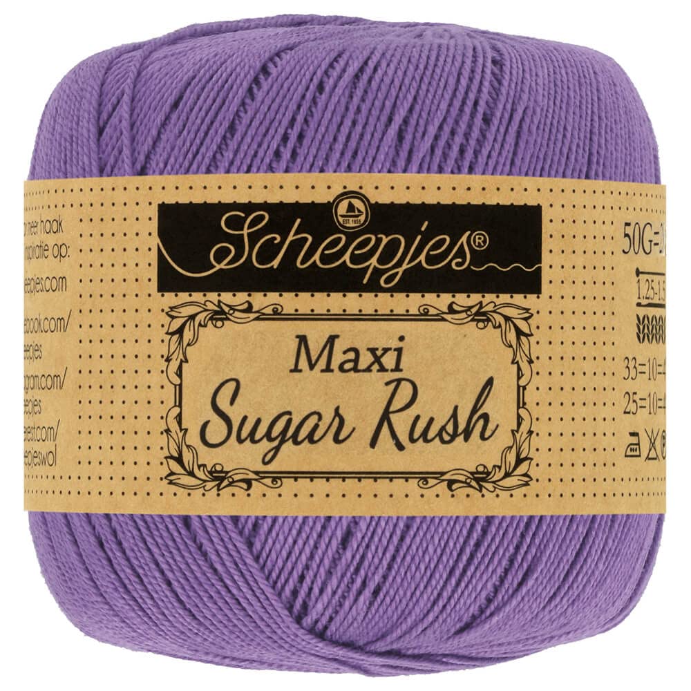 Scheepjes - Scheepjes Maxi Sugar Rush 113 Delphinium Yarn - 1x50g — image 1