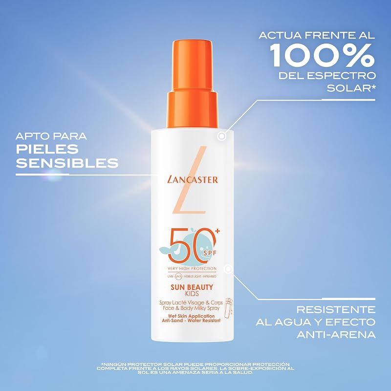 Spray Milky SPF50 Sun Beauty Kids para Crianças