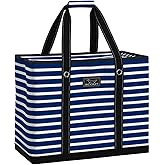 SCOUT 3 Boys Zip Tote X-Large - Extra Large Utility Tote for Beach, Family, Travel and Storage, Zips Closed & Water Resistant