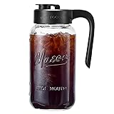 Spreccio Mason Jar Pitcher - Airtight & Leakproof
