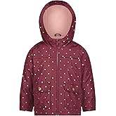 Carter's girls Girls Midweight Winter Jacket, Warm, Hooded, Water-resistant Winter Coat