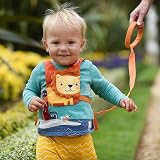 LittleLife Lion Safety Walking Harness Reins for Toddlers Orange 12x21 cm view 4
