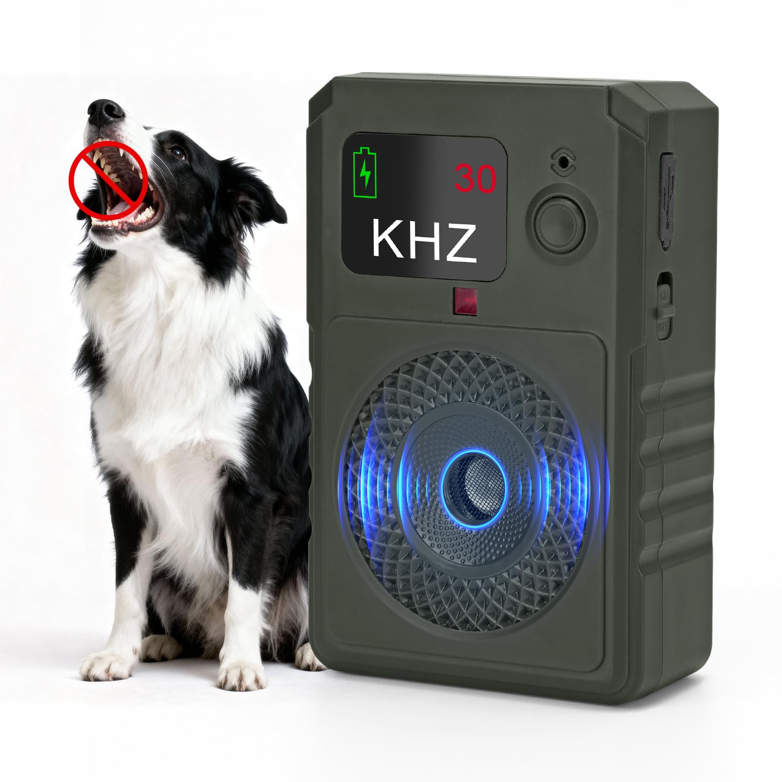 Photo 1 of Dog Bark Deterrent Devices 2026 New Updated Anti Barking Device for Dogs Automatic Ultrasonic Bark Box with LED Screen, 50ft Range Wall-Mountable, Rechargeable Dog Silencer for Indoor Outdoor