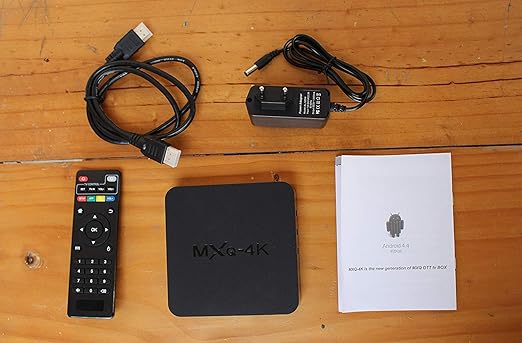 TSV MXQ 4k Ultra HD Android 7.1 Amlogic S905W 64 Bit Quad Core Wi-Fi UHD 4K 1080P Smart TV Android Box