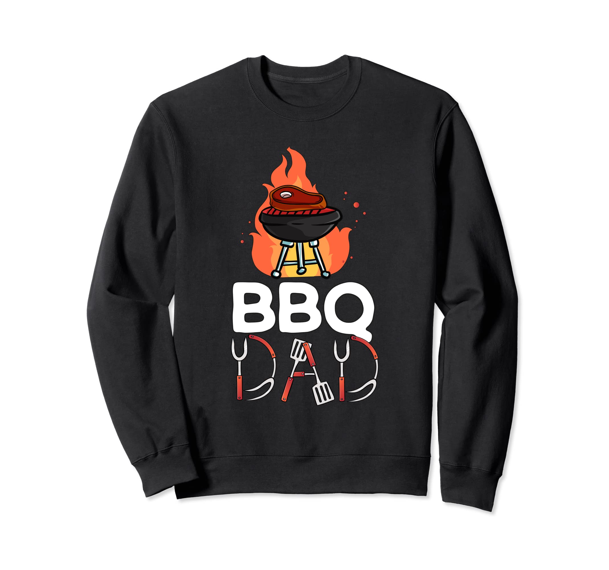 BBQ Dad Daddy Papa Father's Day Grilling Barbecue Sweatshirt