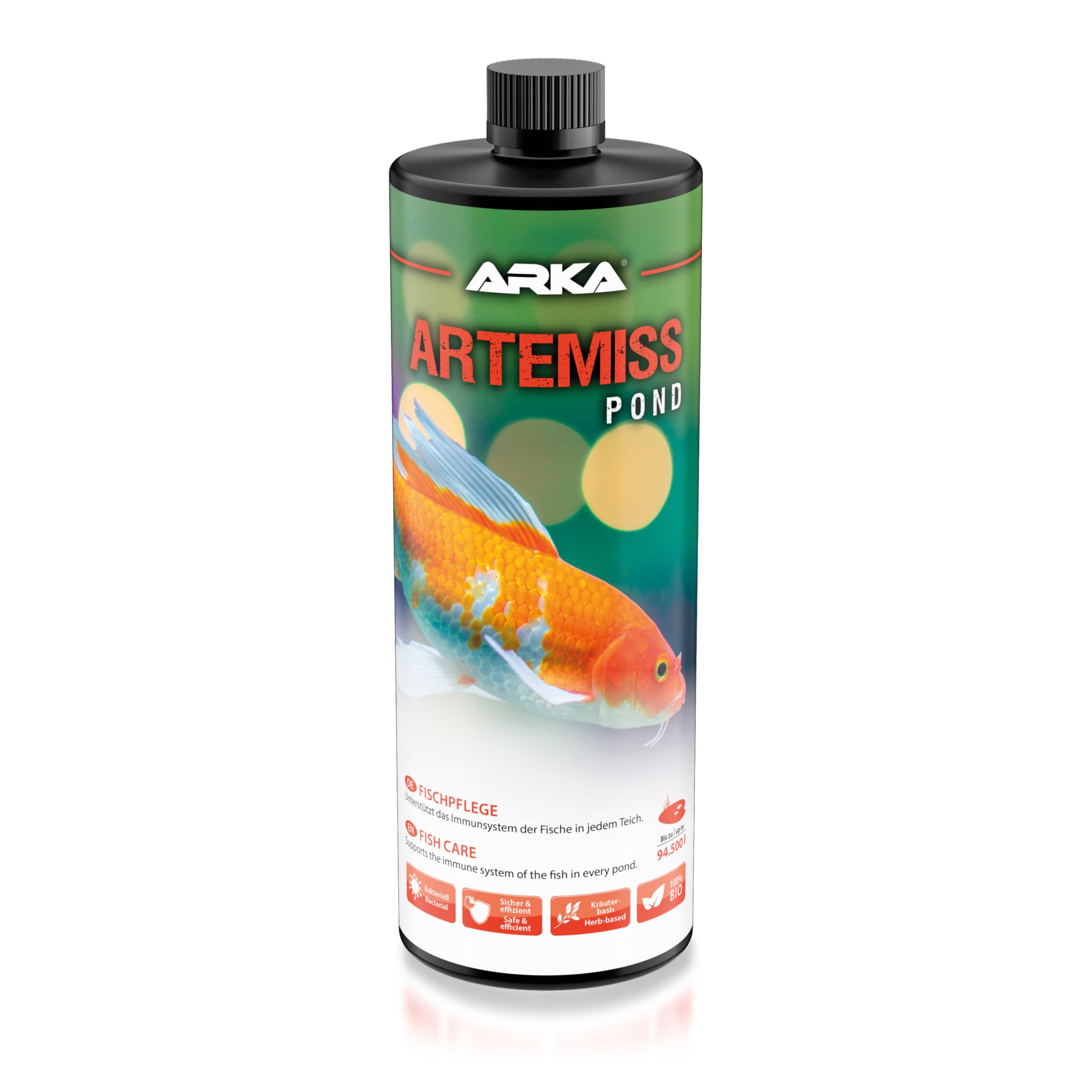 ARKA - Pond Artemiss - Herbal Based Care Preparation for Optimal Support of the Immune System for Fish in Every Pond (946 ml) — image 1