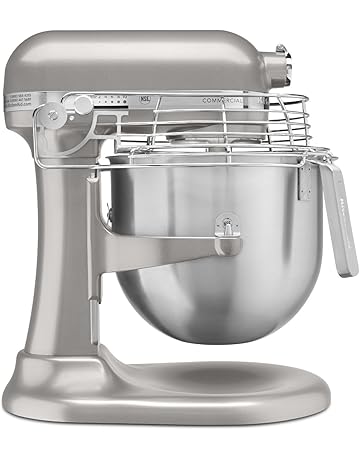 KitchenAid KSMC895NP 8-Quart Commercial Countertop Mixer with Bowl-Guard, 10-Speed