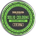 Viking Revolution Bergamot Solid Cologne for Men - 2 Oz Balm Cologne Travel Wax (1 pack, Bergamot)