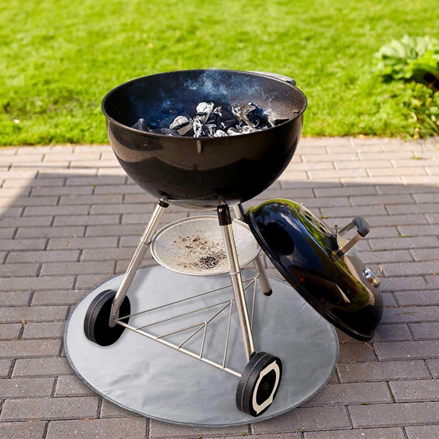 Calentadores, fogatas y chimeneas Fuyamp Grill and Fire Pit Mat Enorme