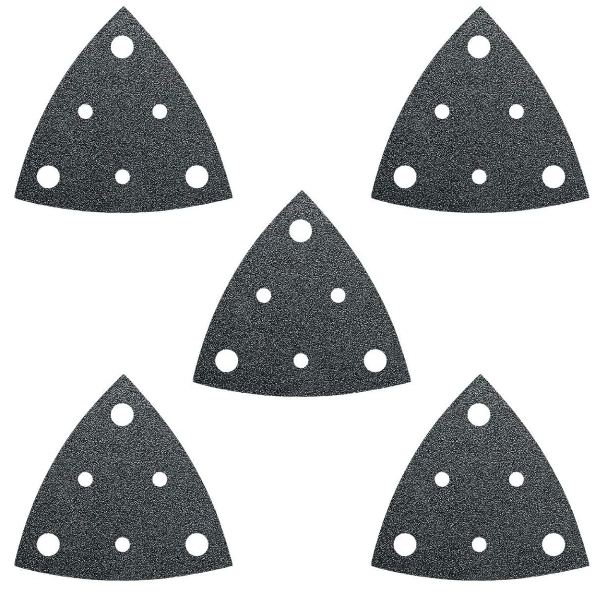 FEIN 80 Grit Triangular Perforated Sanding Sheet (Pack of 5)