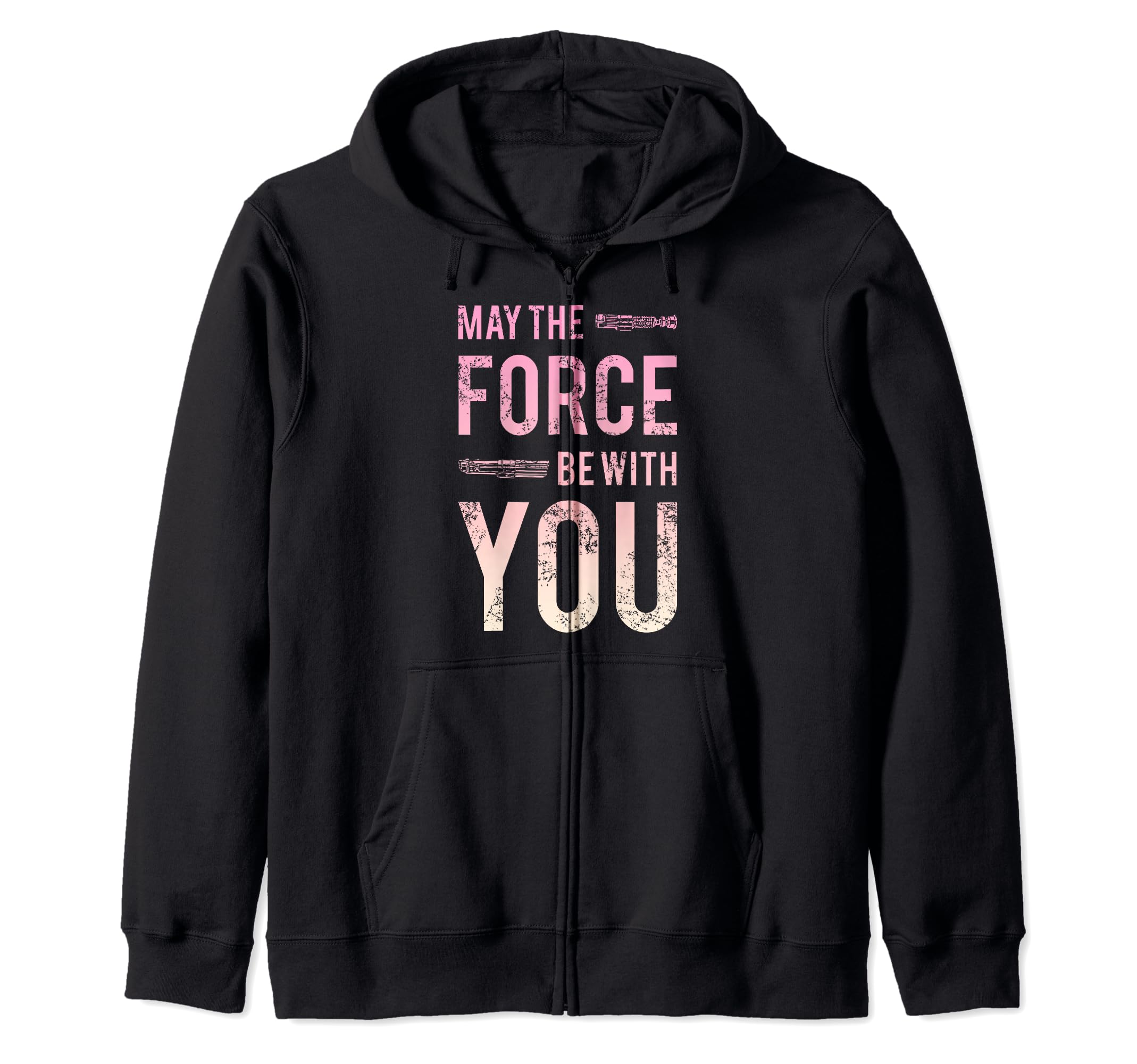 Star Wars Force Be With You Lightsaber C1 Zip Hoodie