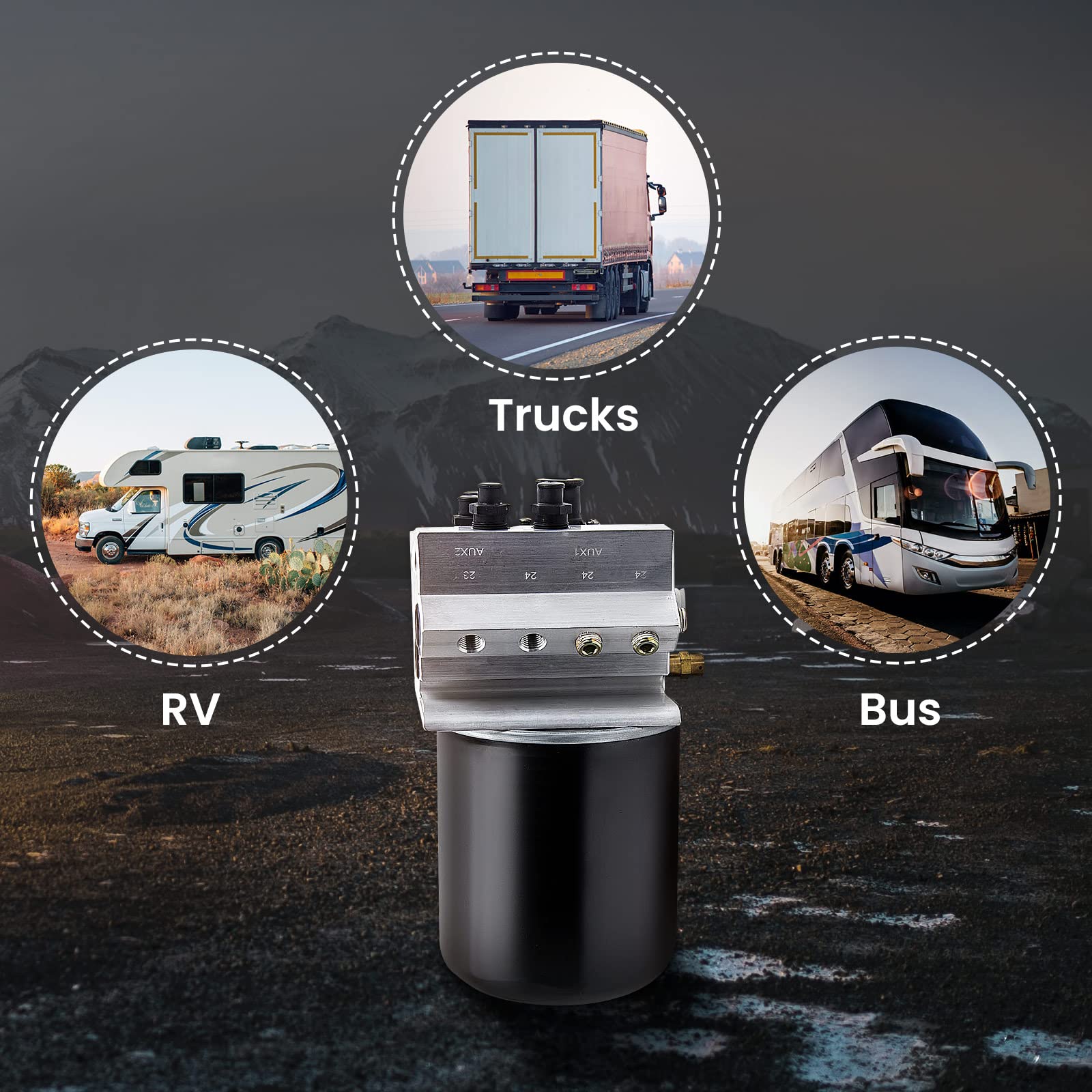 Air Dryer 12V Fit Kenworth & Peterbilt Trucks Bendix 5004050 - Foto 7