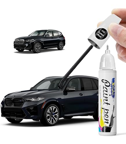 Amazon.com: PARTS4EV 416 Carbon Black Metallic Touch Up