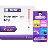 HORMONElife Pregnancy Test Strips &ndash;hCG Urine Test Strips 15 Count | Early Detection, At-Home Urine Test, Individually Sealed, Results In Minutes