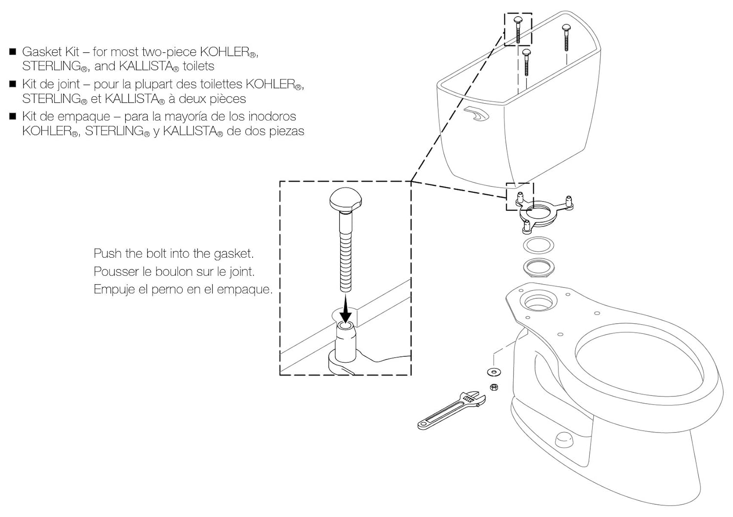 Toilet Tank To Bowl Bolts Diagram General Wiring Diagram
