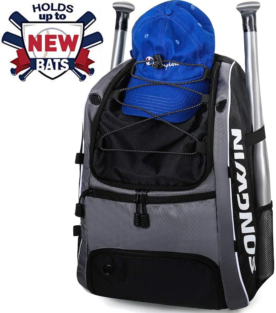 baseball bag with glove compartment