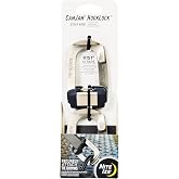 Nite Ize CamJam HookLock Strap Hook - Spring-Actuated Tie Down Hook - Corrosion-Resistant Hook &amp; Tempered Steel Cargo Fastener - Heavy-Duty Load Securing for 1-Inch Straps - Large (2 Pack)