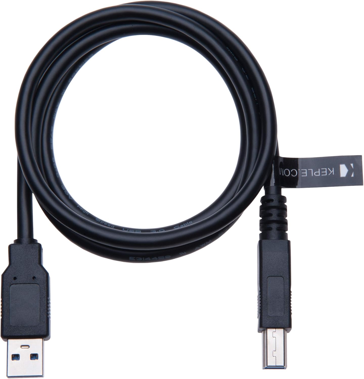 Keple USB 3.0 SuperSpeed Cable A Male to Type B Plug/Adapter Cord for Printer Scanner Hard Drive Server Digital-Photography Devices Docking Station Camera USB HUB 3.5" SATA enclosures/Lead- 3 m Black - Image 4