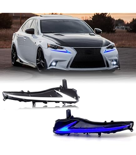 Amazon.com: HCMOTIONZ Day Running Light sequential DRL Fit For