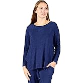 LA CERA Women's Pullover Top, Comfortable Long Sleeve Sweatshirt