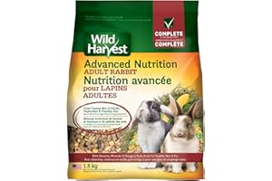 Wild Harvest Advanced Nutrition Adult Rabbit 4 Pounds, Complete And Balanced Diet