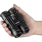 10x25 Compact High Powered Binoculars Packet Size for Bird Watching Travel Outdoor Concert Opera with Carrying Bag Fit for Ad