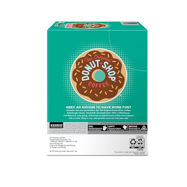 COFFEE PEOPLE DONUT SHOP COFFEE K-CUP, MEDIUM ROAST, 24 COUNT