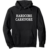 Hardcore Carnivore - Vintage Style - Pullover Hoodie