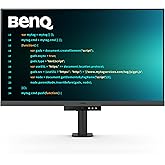 BenQ RD320UA 32” 4K 3840x2160 Programming Monitor with 2000:1 Contrast Ratio, Nano Matte Panel, MoonHalo, 90W USB-C, Coding M