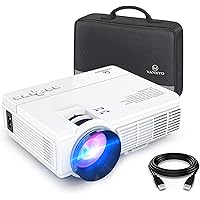 VANKYO LEISURE 3 Mini Projector, 1080P and 170'' Display Supported, Portable Movie Projector with 40,000 Hrs LED Lamp…